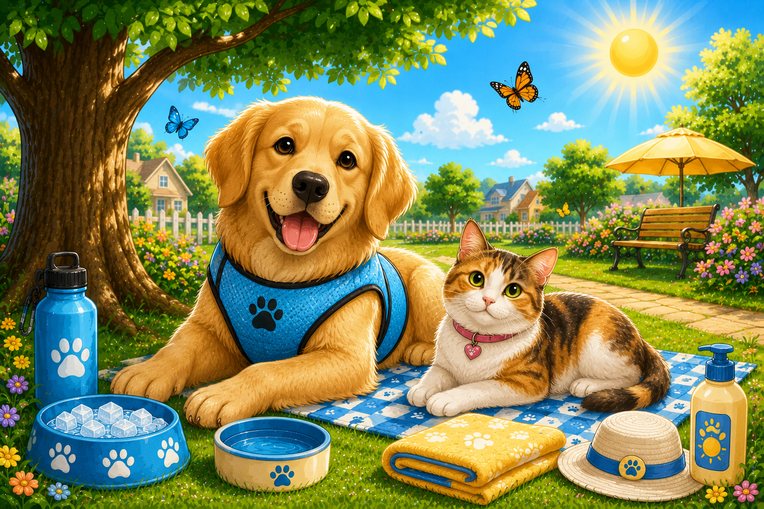 Can Dogs and Cats Get Sunburned?